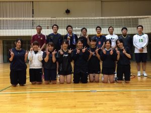 バレーボール部ＯＢ・ＯＧ会2014